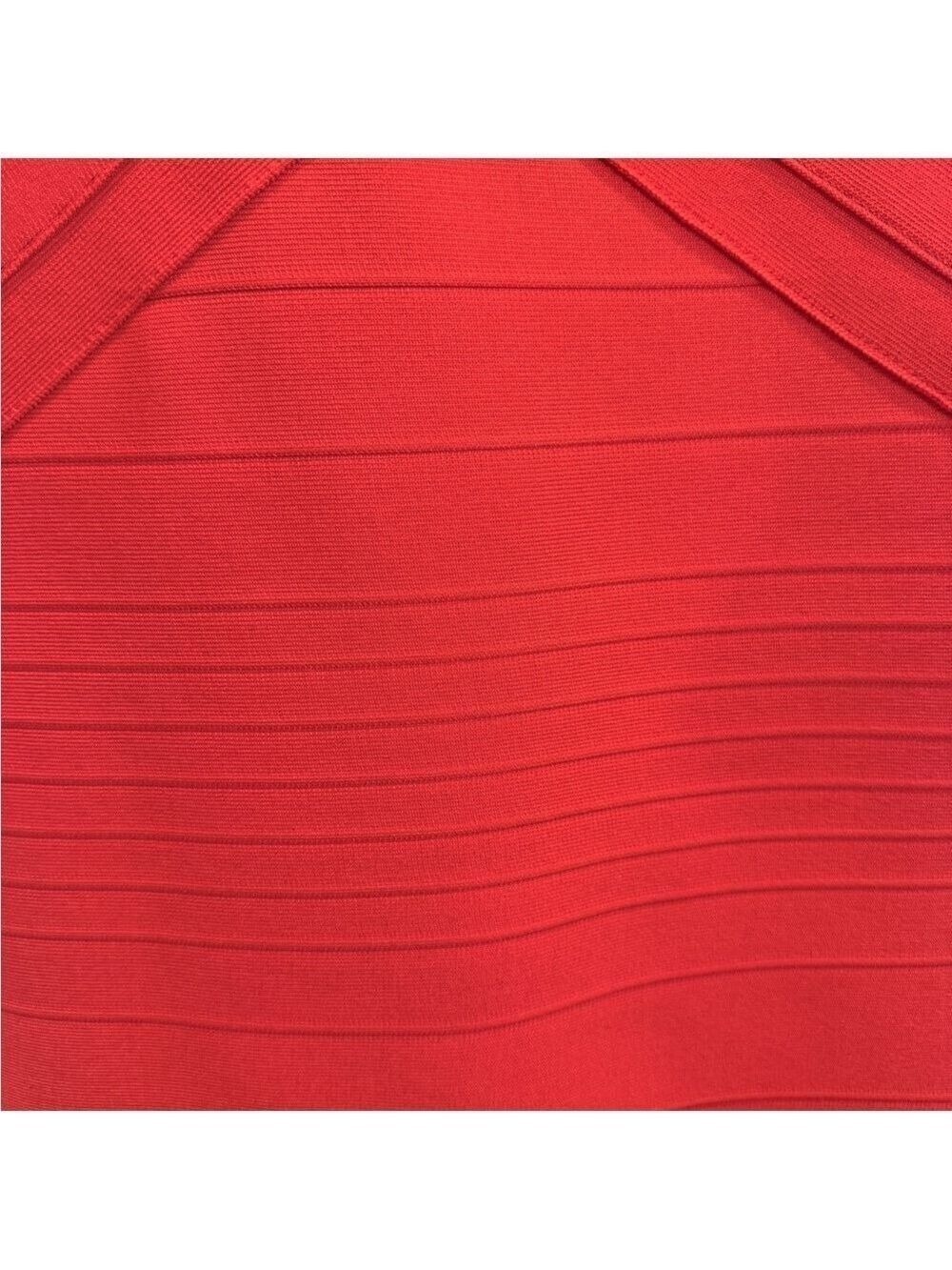 Boutique Luxe Red Bandage Dress Small - Picture 6 of 6